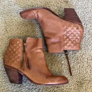 Sam Edelman leather ankle booties